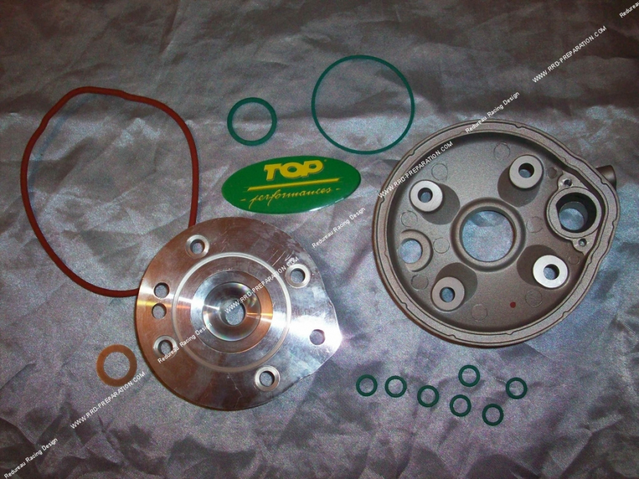 Culasse complète bi-partie TPR pour kit Ø40,3mm aluminium moteur minarelli am6