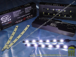 Daytime running lights BCD 6 white leds 6000K 15cm