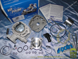 Kit 70cc Ø47,6mm aluminium POLINI Racing pour Peugeot Ludix blaster & Jet force 50cc