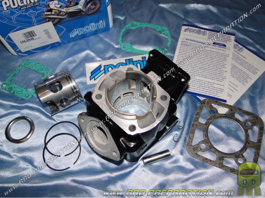 kit 100cc Ø55mm POLINI aluminium for motor bike YAMAHA DT liquid 80cc LLC cooling