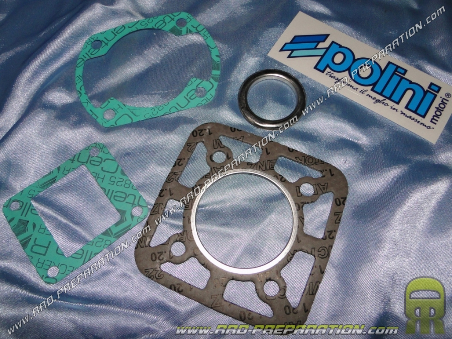 Pack joint pour kit POLINI 100cc aluminium sur YAMAHA DT, TZR, RD et YSR 80cc LC refroidissement liquide