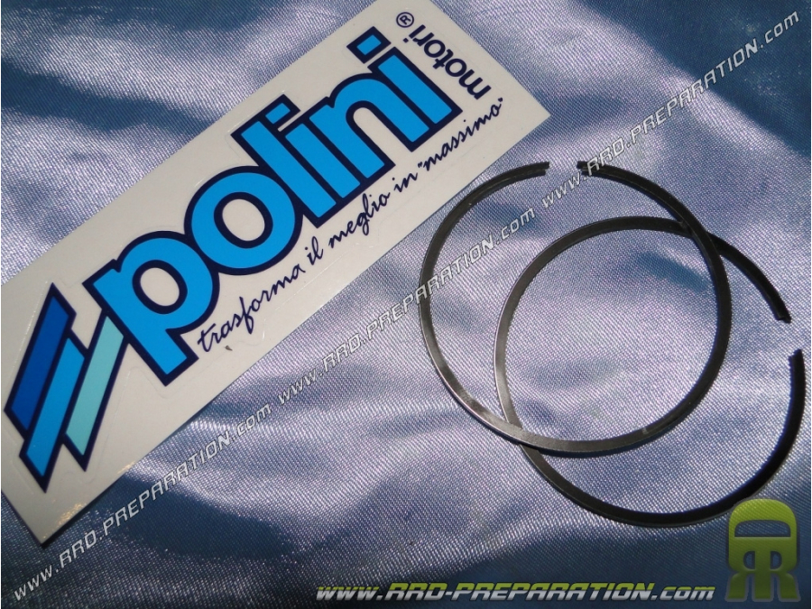 Segment Ø55mm X 1.5mm for POLINI aluminum 100cc kit on motorcycle YAMAHA DT, TZR, RD and YSR 80cc LC liquid cooling