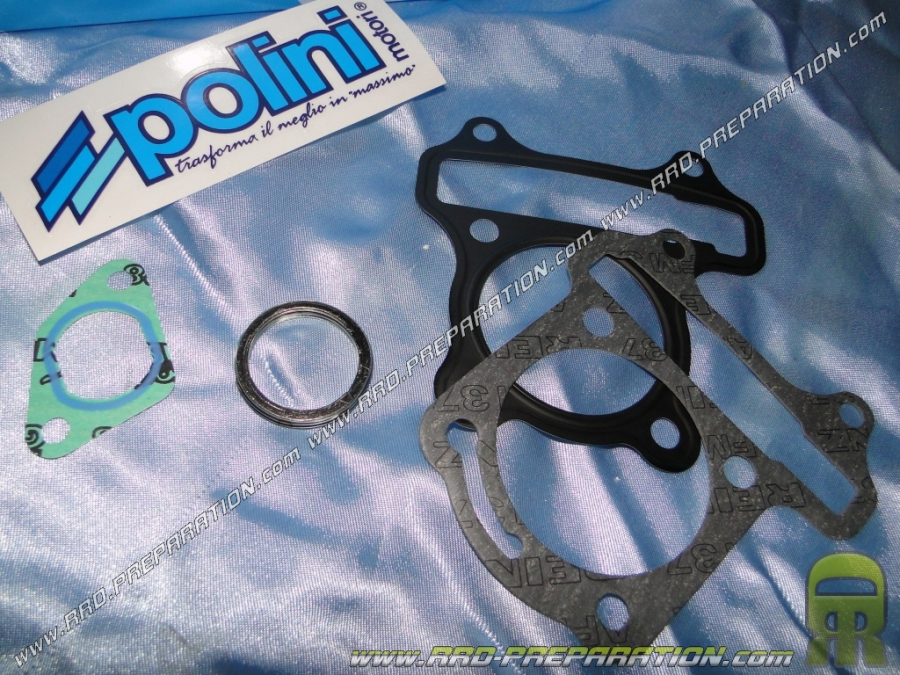 Complete seal pack for 80cc POLINI aluminum kit on KYMCO AGILITY, PEUGEOT V-CLIC ..., Chinese 4-stroke scooter