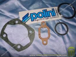 Pack joint pour kit / haut moteur Ø48mm 75cc POLINI S6000 sur minarelli P4, P6, ZUNDAPP, SACHS... 