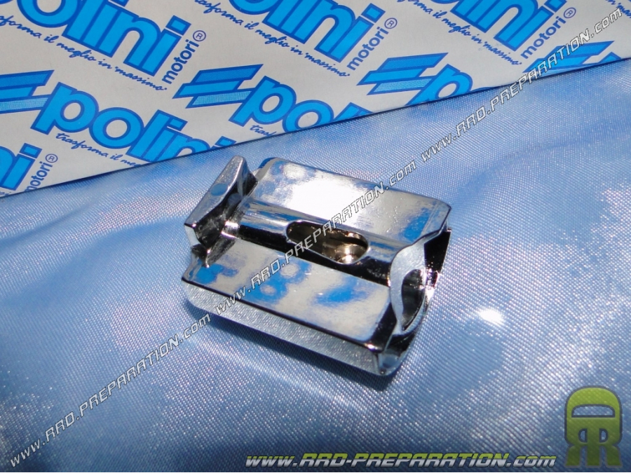 POLINI chrome flat bushel for PWK type carburettor