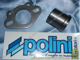 Rotule pot d'échappement POLINI for race 4 pour scooter PIAGGIO / GILERA (Typhoon, nrg...)