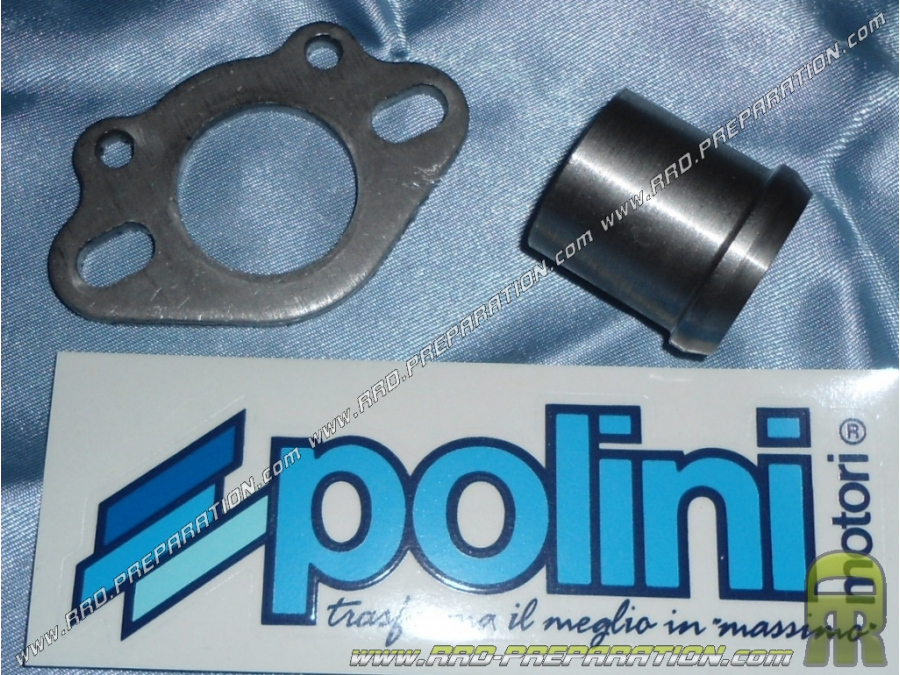 Rotule pot d'échappement POLINI for race 4 pour scooter PIAGGIO / GILERA (Typhoon, nrg...)