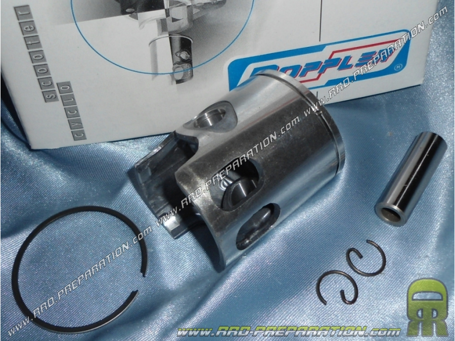 Piston DOPPLER S1R mono-segment Ø40mm axis 10mm for kit 50cc aluminum on vertical minarelli (booster, bws ...)