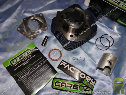 Kit sans culasse 50cc Ø40mm CARENZI fonte pour PEUGEOT horizontal air ( ludix, jet force, speedfight 3, new vivacity,...)