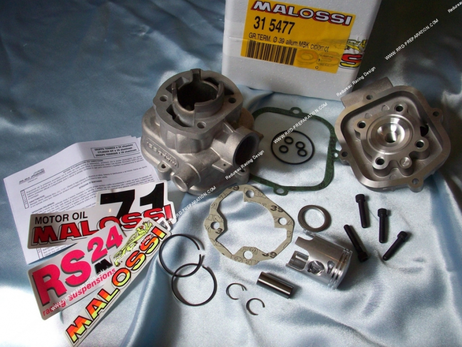 Kit 50cc liquide MALOSSI G2 Replica (G2R) aluminium MBK 51 / motobecane av10