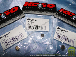 Aimant de compteur KOSO Ø6 X L5mm pour moto, scooter, quad... 