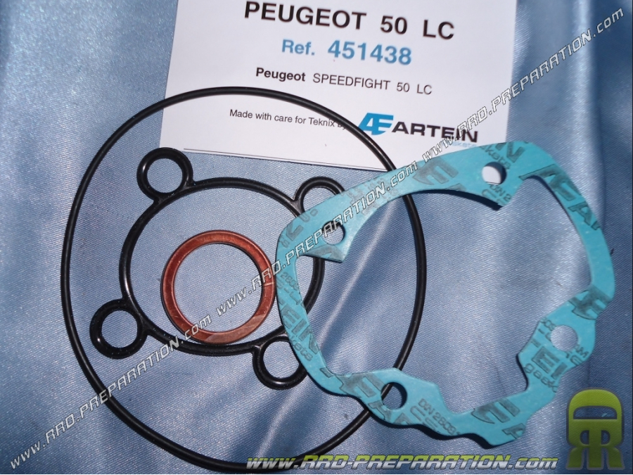 TEKNIX by ARTEIN high engine seal pack for kit 50cc Ø40mm on Peugeot Ludix blaster, Jet force, speedfight 3 LC