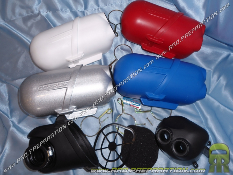 Air box with air filtered DOPPLER average volume universal standard karting color with the choices