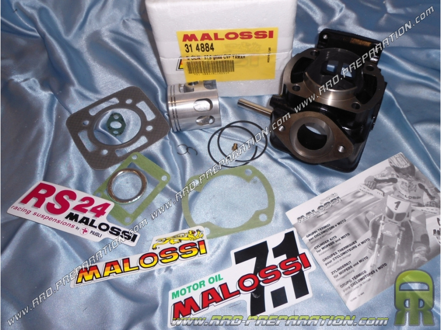 kit 110cc Ø57,5mm MALOSSI cast iron for motor bike YAMAHA DT liquid 80cc LLC cooling