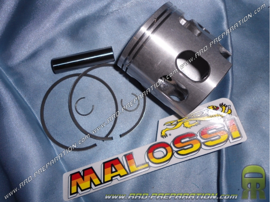 MALOSSI Ø57.5mm bi-segment piston for 110cc cast iron kit on YAMAHA DT 80cc LC liquid cooling