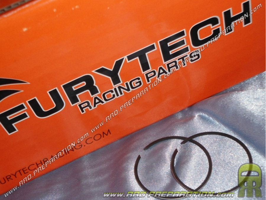 2 segments Ø40.3X0.8mm pour haut moteur FURYTECH RS10 GT Sur DERBI euro 1, 2 & 3