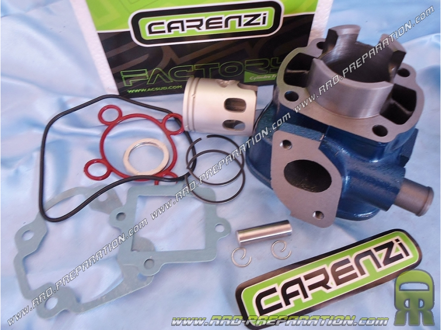 Kit 50cc Ø40mm without cylinder head CARENZI Competition cast iron (axis of 10mm) minarelli horizontal liquid (nitro, aerox,...)