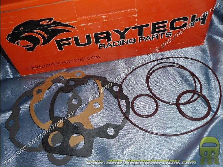Pack joint haut moteur FURYTECH pour kit 50cc RS10 GT sur minarelli am6