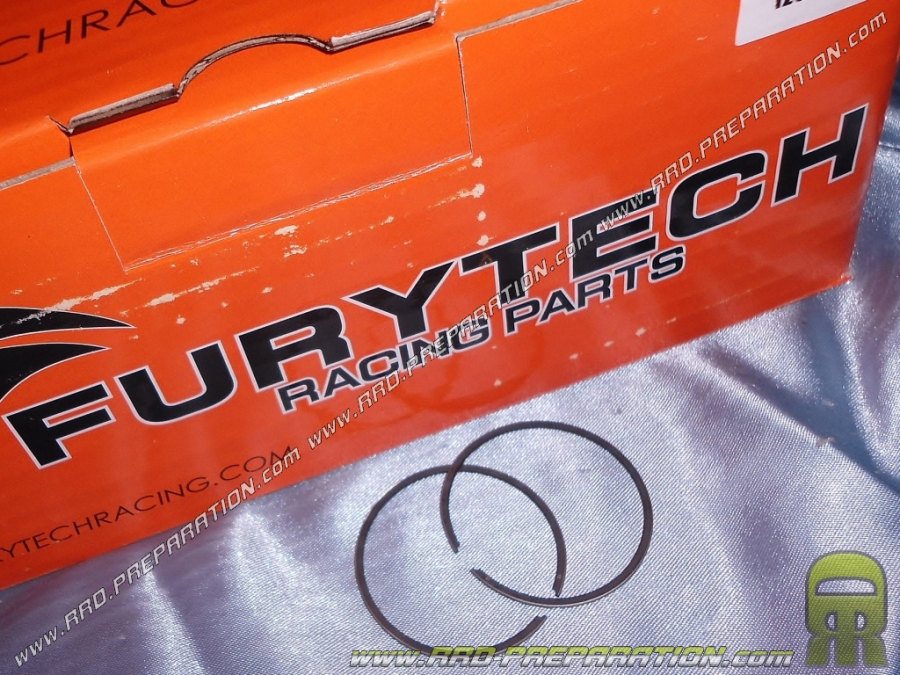 Set of 2 segments Ø40,3mm for kit 50cc aluminum FURYTECH RS10 GT on minarelli am6