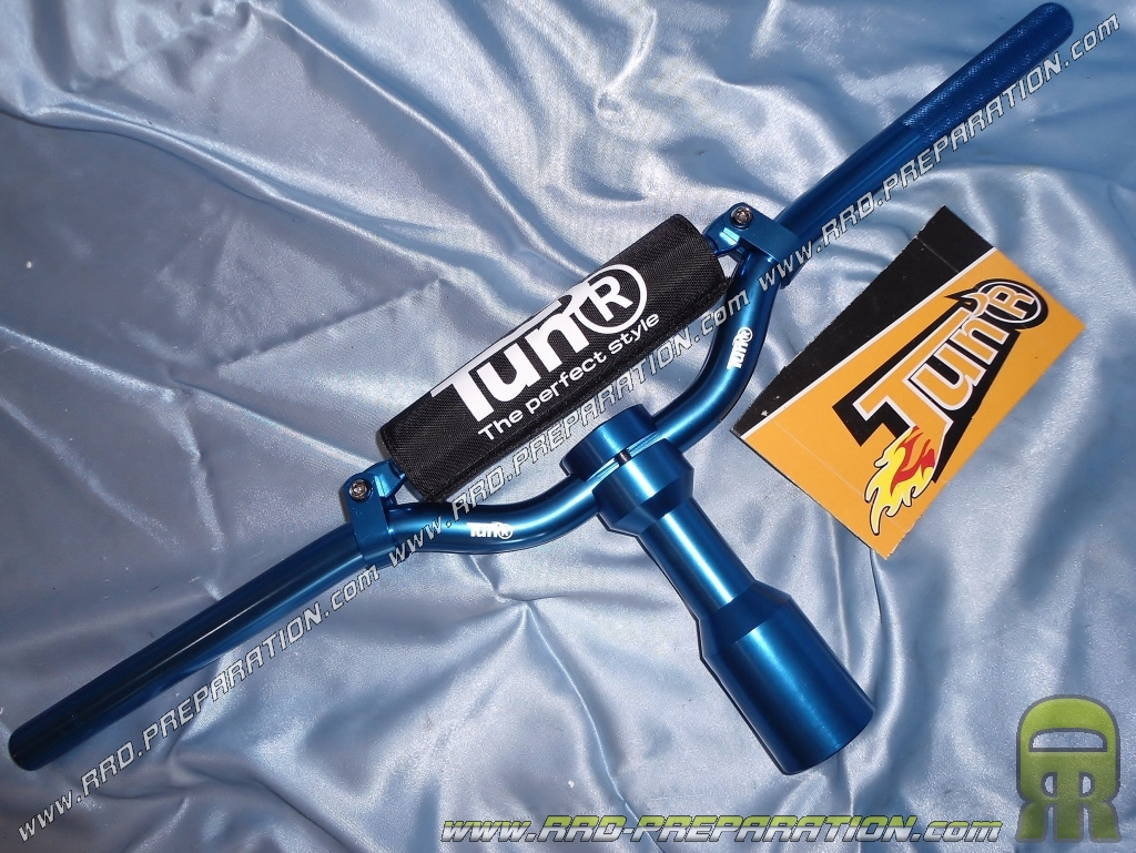 Handlebar with stem TUN 'R aluminum color with the choices for booster