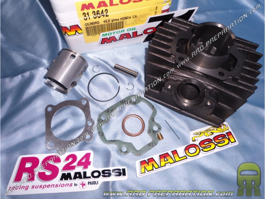 Kit 70cc Ø45,5mm MALOSSI en fonte pour HONDA CAMINO, PX 50...