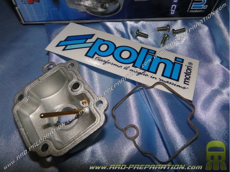 EVOLUTION aluminum tank with screw and gasket (for tank cap) for POLINI CP carburettor