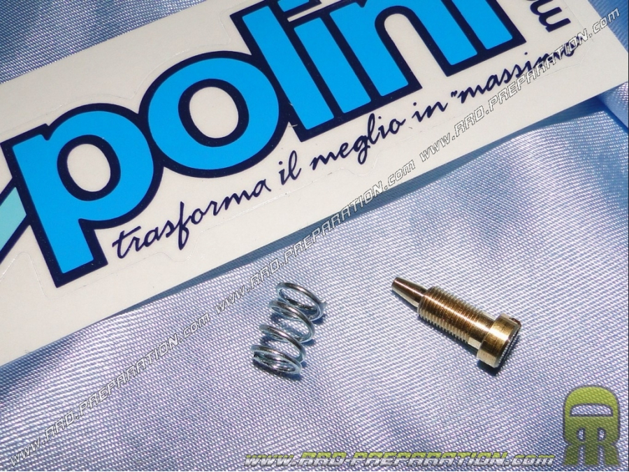 Tornillo de riqueza con resorte POLINI para carburador CP