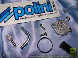 Couvre boisseau avec joint, vis, tube... POLINI pour carburateur CP