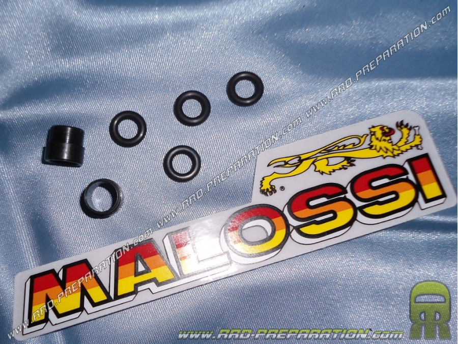 Jeu de bague de centrage MALOSSI pour kit Ø74 MALOSSI sur APRILIA SR Max, PIAGGIO BEVERLY,...