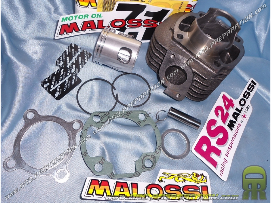 Kit 70cc Ø47,6mm (eje de 12mm) MALOSSI bisegmento hierro fundido para KEEWAY, CPI,...