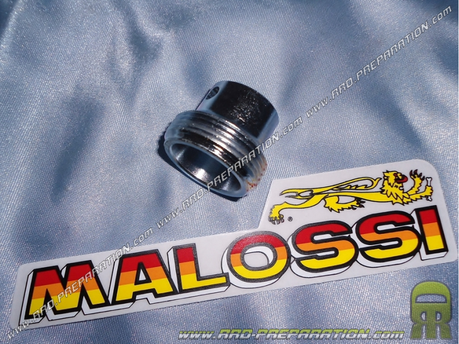 Raccord d'échappement MALOSSI 30x1.5 pour kit Ø47mm 70cc MALOSSI BIG DEPS PIAGGIO Ciao, bravo, boss, grillo, si, superbravo...