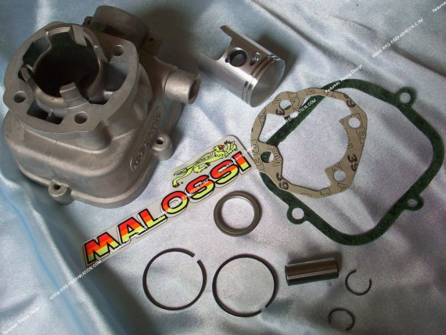 Cylindre/piston sans culasse de rechange pour kit 50cc GR2 replica MALOSSI MBK 51 av10