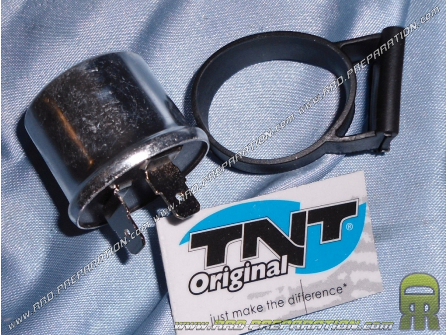 Relais clignotant TNT 2 plots 12v pour MBK Booster, YAMAHA bw's,... 