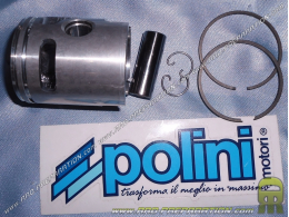 Piston bi-segment Ø41mm et côte réalesage axe de 12mm pour kit 60cc POLINI Fonte sur PIAGGIO ciao