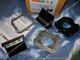 Kit d'admission ( pipe + clapets ) 8 lamelles ITALKIT COMPETITION pour APRILIA RS 125cc, KARTING... Moteur ROTAX 2 temps