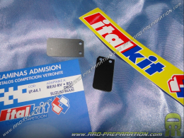 Lamelles de clapets ITALKIT COMPETITION pour MINARELLI RV, RIEJU RS1, DRAC, SUZUKI MAXI 50cc...