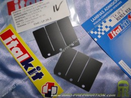 Lamelles de clapets compétition ITALKIT pour moto HONDA NSR et CAGIVA MITO, FRECCIA C12, 125cc 2 temps