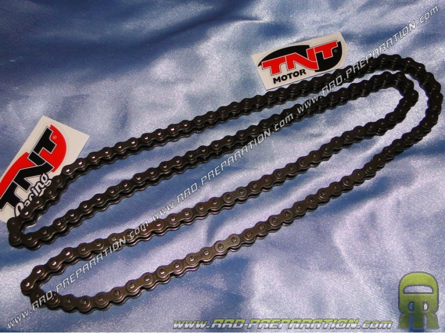 Cadena reforzada 68 eslabones TNT para Pocket Bike, Pista...