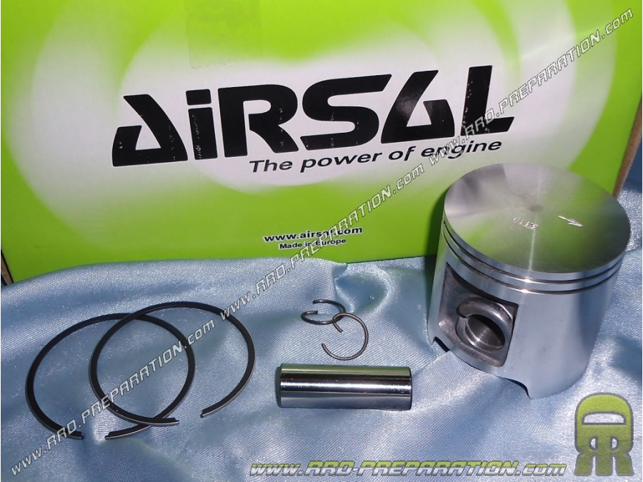 Piston AIRSAL Ø47mm pour kit 70cc AIRSAL fonte sur mécaboite moteur DERBI EURO 3