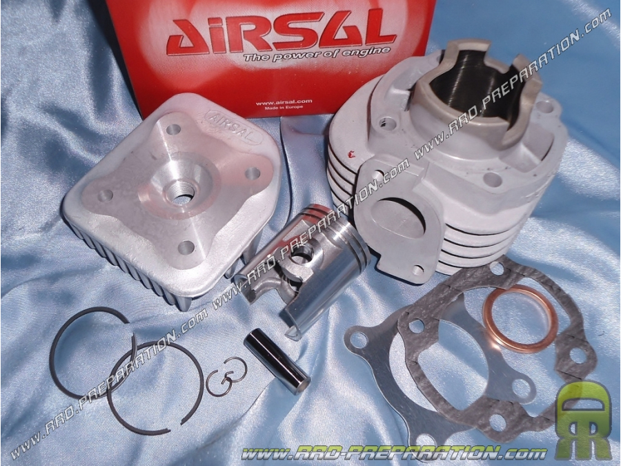 Kit 50cc Ø40mm AIRSAL aluminium (axe de 10mm) minarelli horizontal air (ovetto, neos, ...)