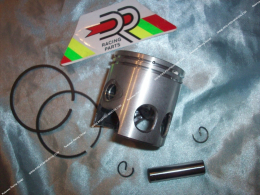 Piston bi segment DR RACING Ø47 ou 47,4mm axe 10mm pour kit 70cc sur scooter minarelli vertical & horizontal