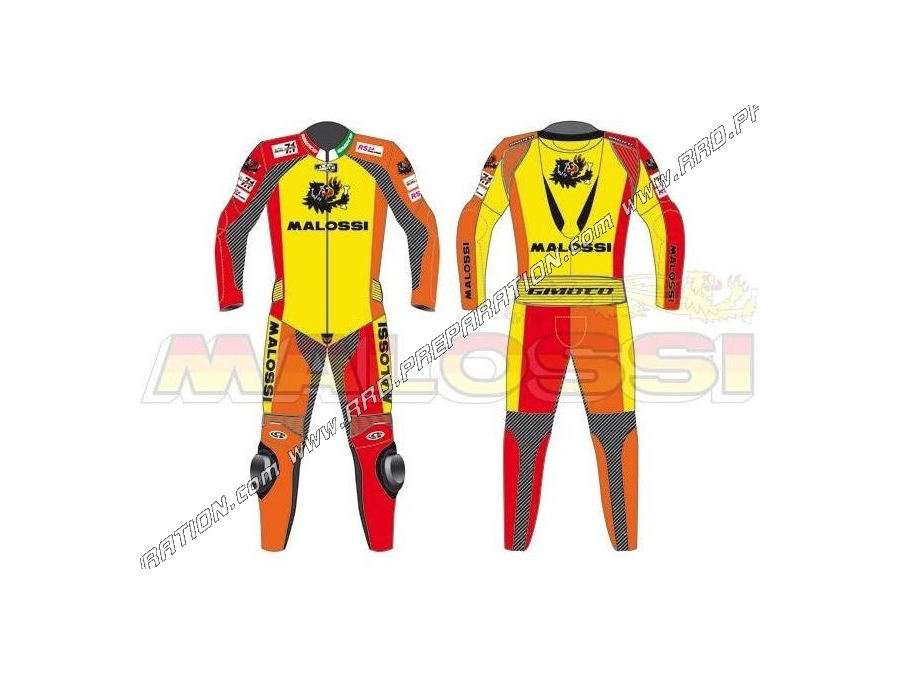 Combinaison racing MALOSSI MHR pilote course taille aux choix