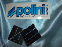 Set of 2 POLINI 0.30mm carbon slats for DERBI valves