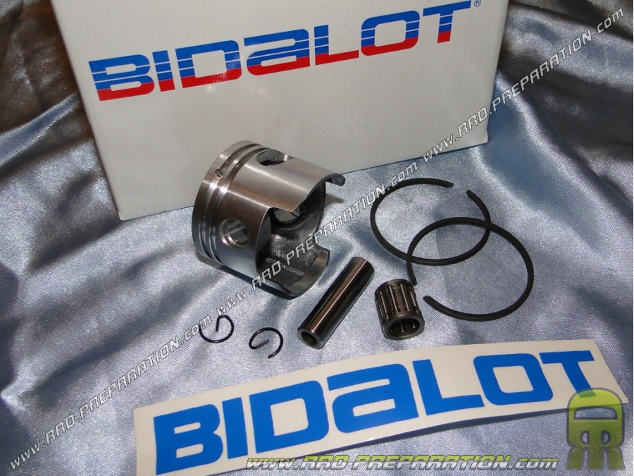 Pistón bisegmento Ø44mm BIDALOT para minimoto