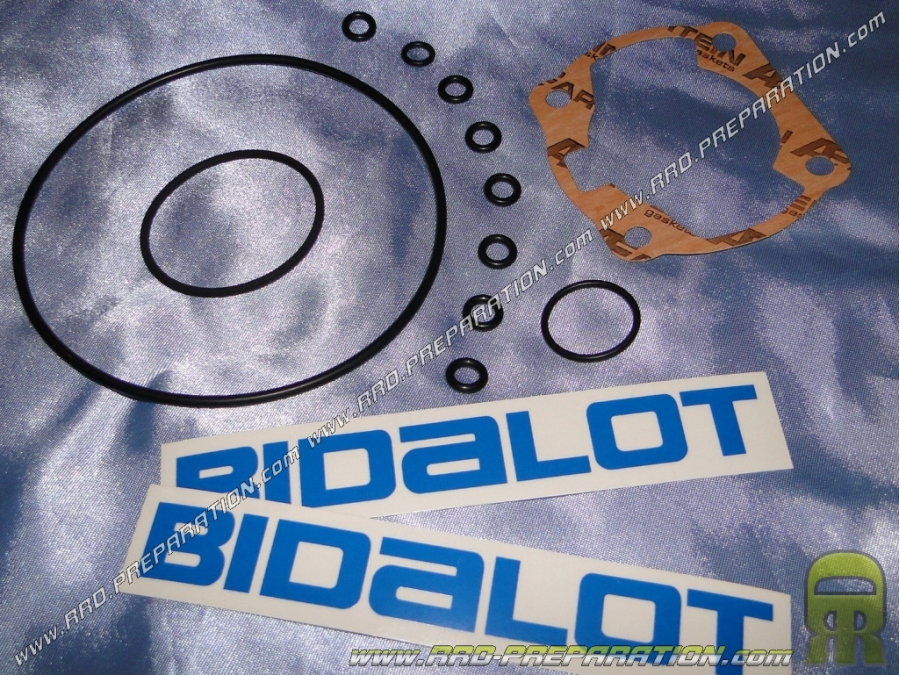 Pack joint complet pour kit 50cc Ø40mm BIDALOT Racing aluminium sur DERBI euro 1 & 2