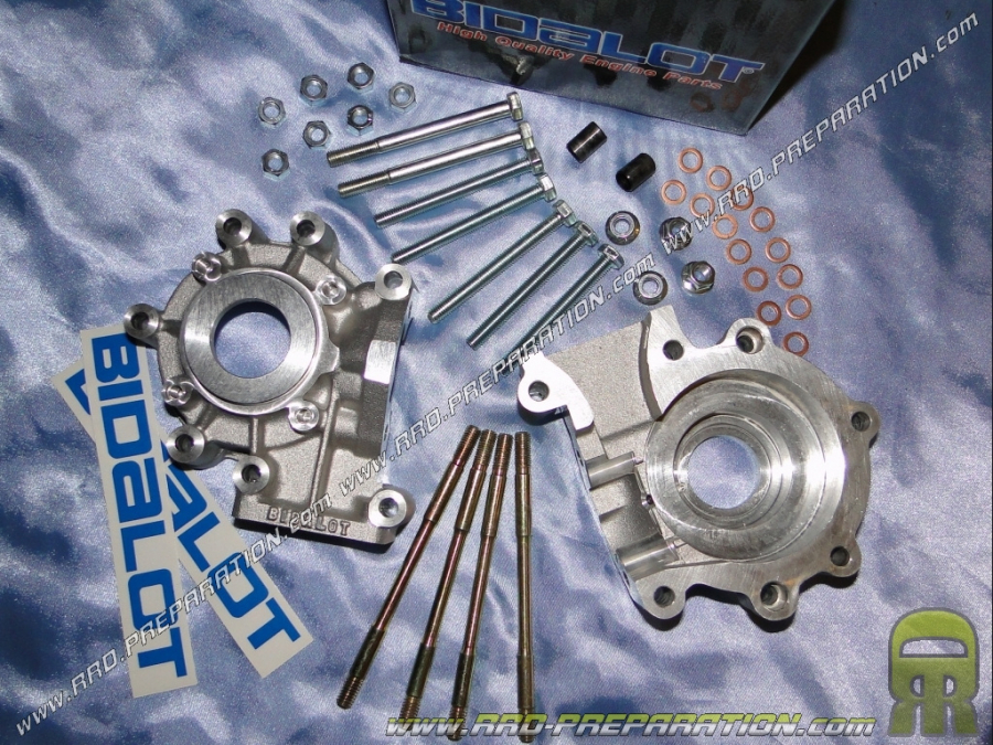 Complete motor casings BIDALOT Racing equipped and prepared G1/G2 for MBK 51/motobecane av10