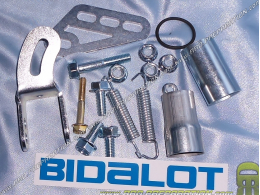 Kit de montaje completo para escape BIDALOT SMR para MBK X-LIMIT, YAMAHA DT, PEUGEOT XP6, XPS, MALAGUTI XTM,...