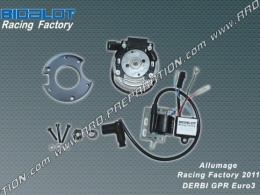 Allumage BIDALOT Racing Factory (avance variable) rotor interne sans lumières pour DERBI GPR euro 3