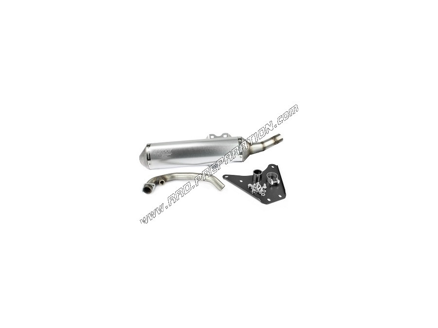 TECNIGAS 4 SCOOT exhaust for maxi-scooter APRILIA 300 Scarabeo, Atlantic and PIAGGIO MP3et Beverly 300cc 4-stroke