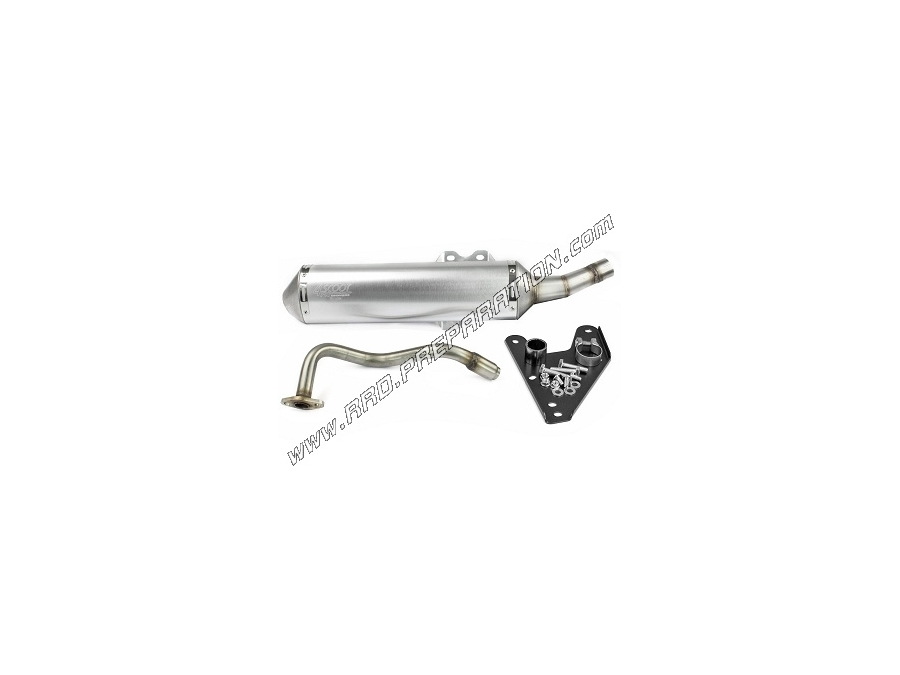 TECNIGAS 4 SCOOT exhaust for HONDA PCX 125cc 4-stroke maxi-scooter (ESP engine only)
